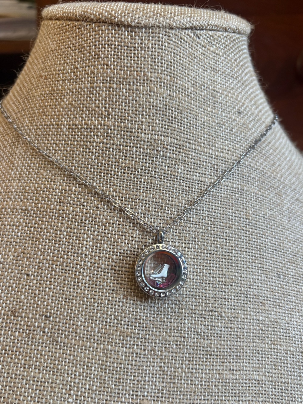 Origami Owl Mini Silver Locket Set